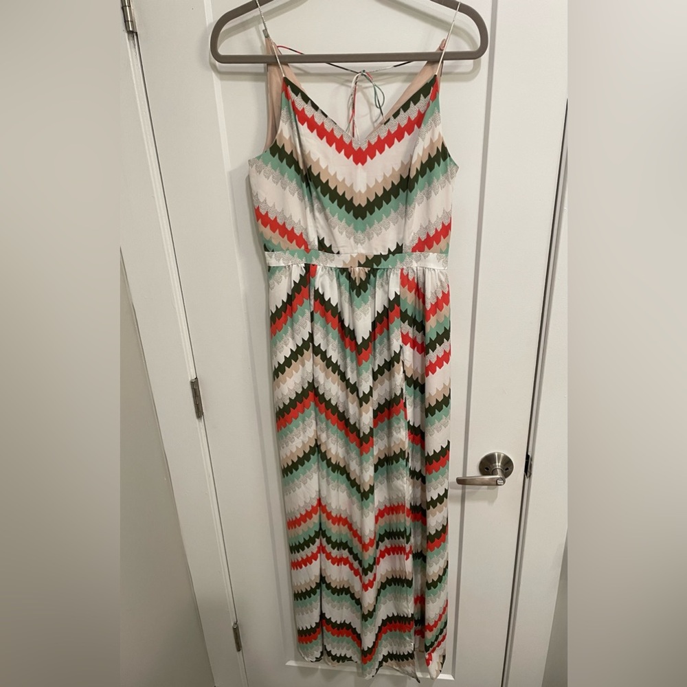 1. State lined maxi dress